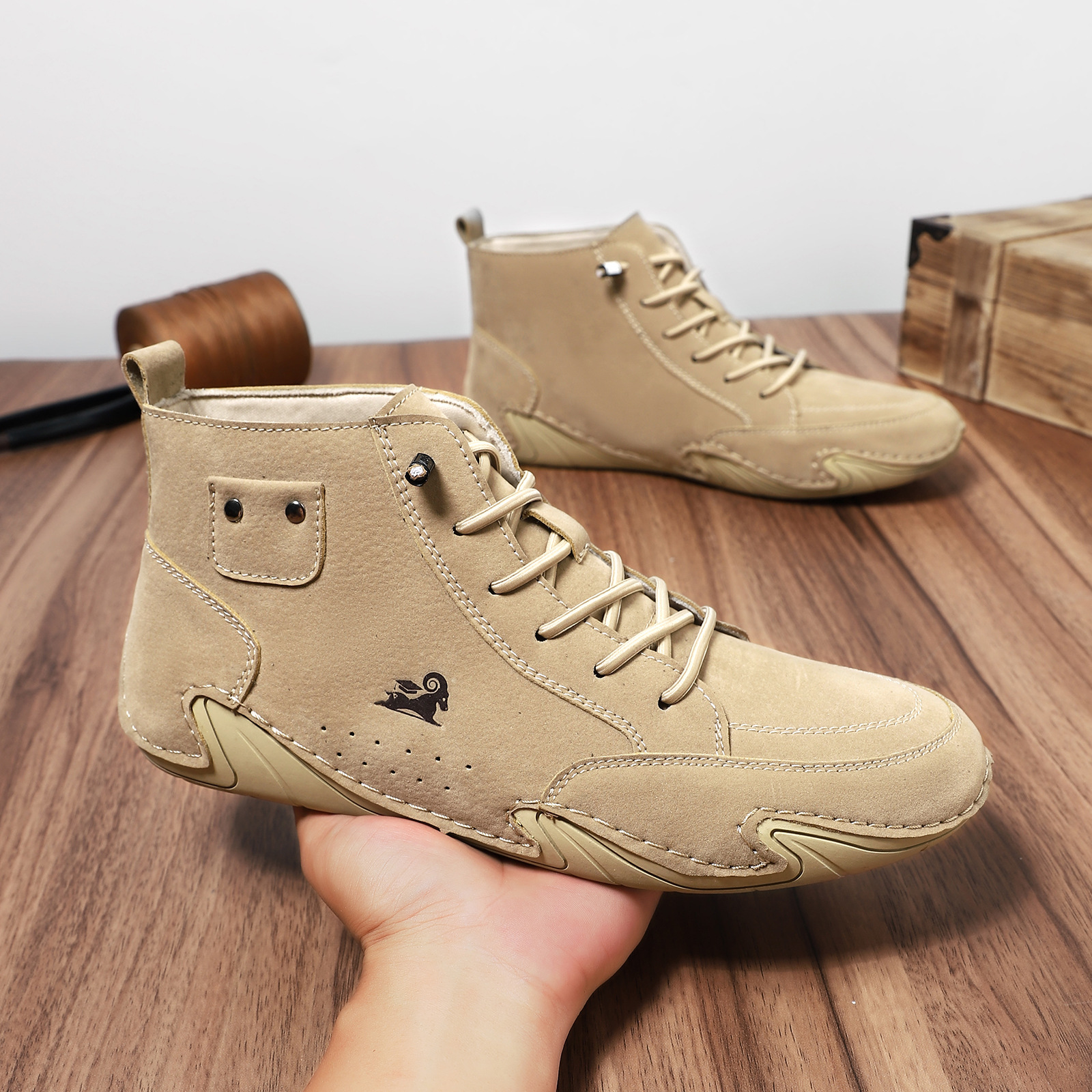 🔥Hot-selling recommendations 50% off today only🔥Men's authentic orthopedic high-top shoes to relieve foot pain