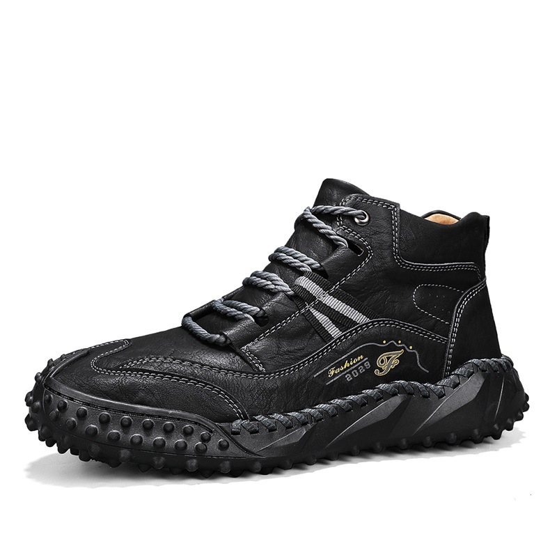 ⏰ 60% off -Men's stylish genuine leather thick-soled orthotic shoes