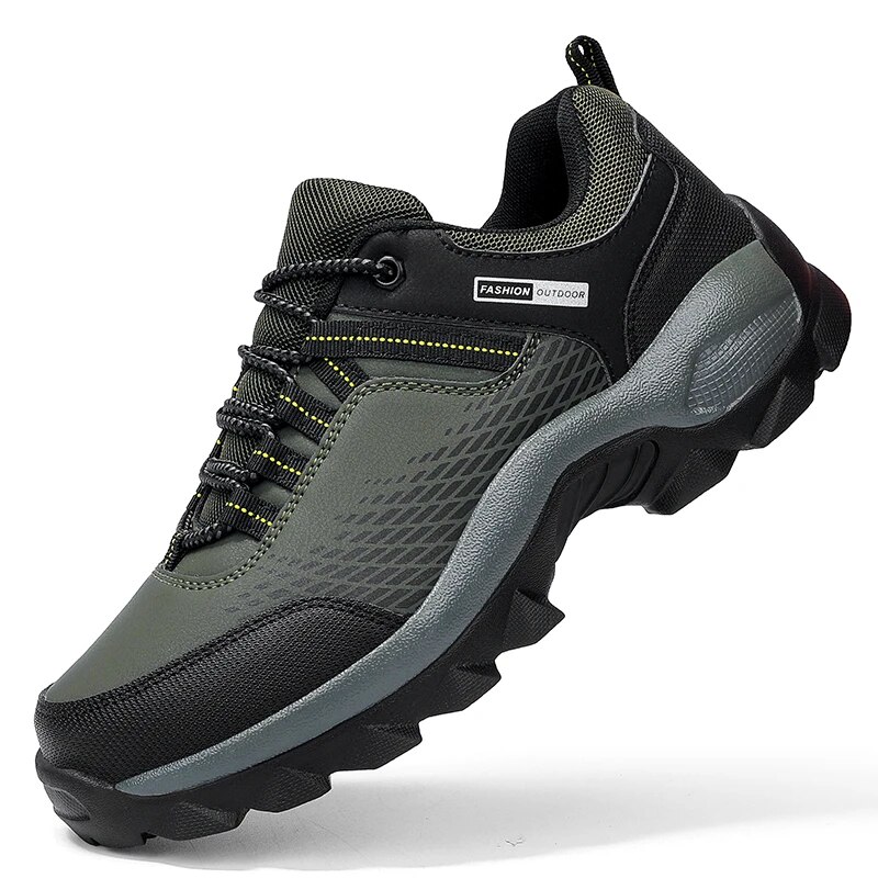 ENJERR® Men's Waterproof Outdoor Hiking Boots with Soft Thick Soles