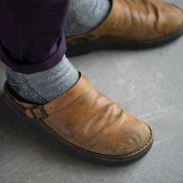 Orthopedic slip-ons for men