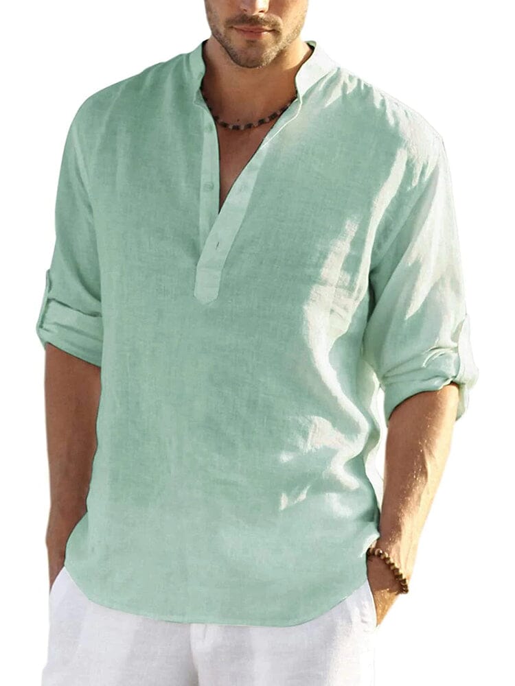 Cotton Linen Style Shirt