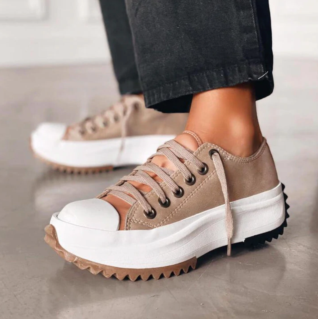 Marie-Caley Vibrant Platform Sneaker
