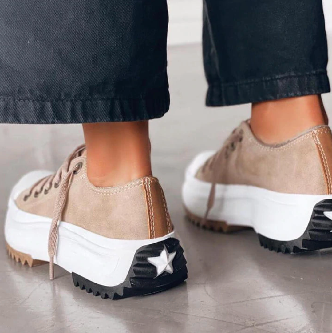 Marie-Caley Vibrant Platform Sneaker