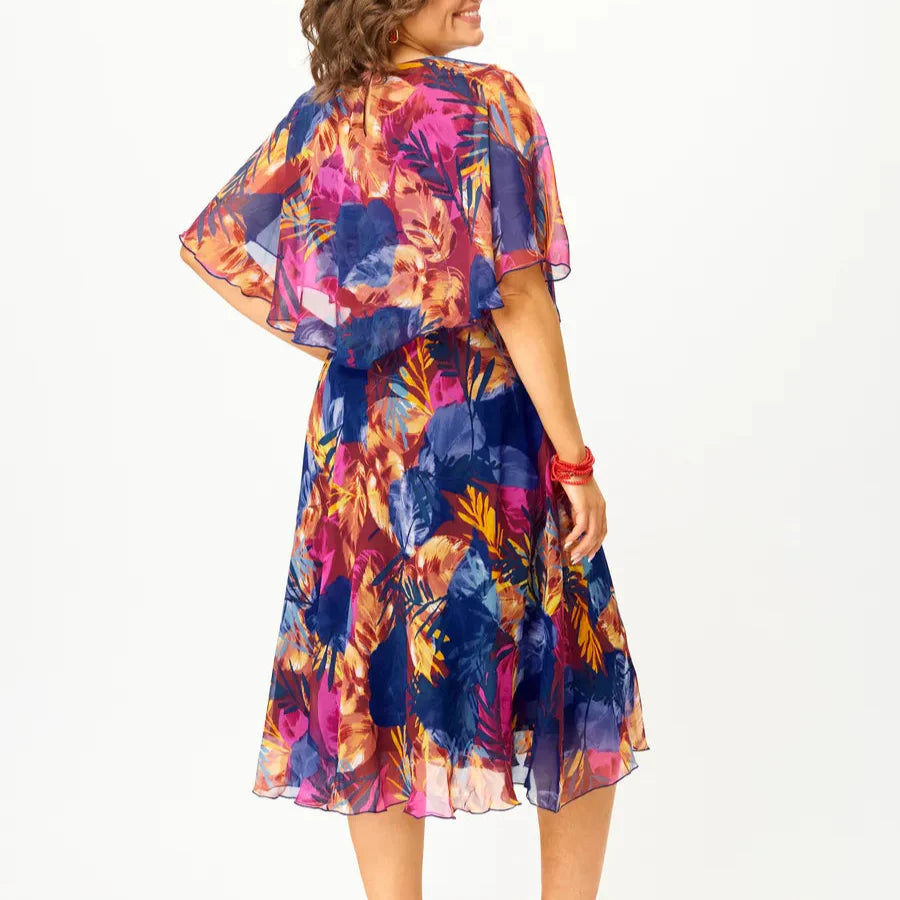 Catarina - Comfortable And Airy Chiffon Dress
