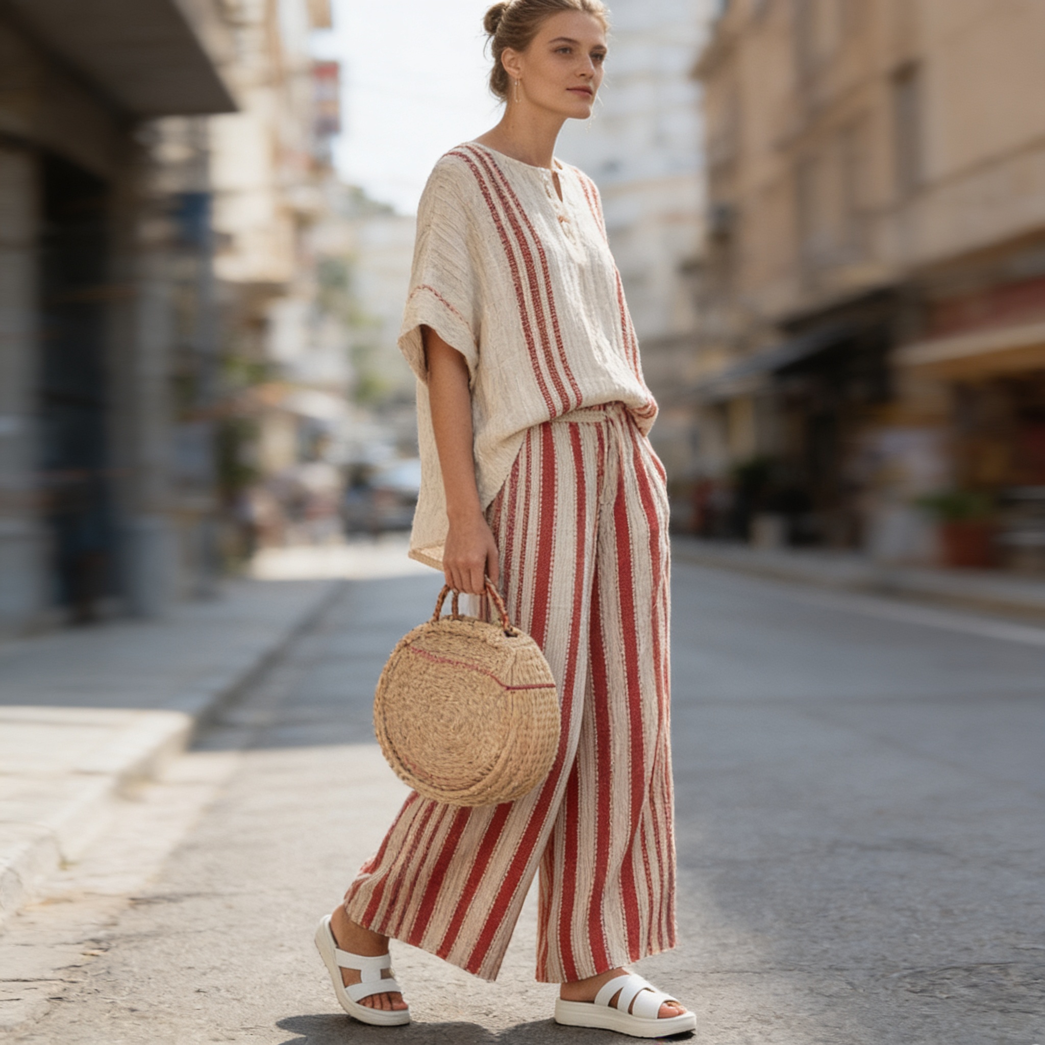 Linen Co-ord - Style Detail