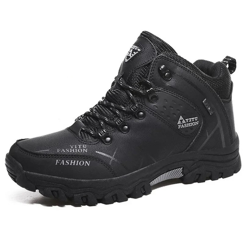 Men's outdoor waterproof mountaineering snow sports shoes