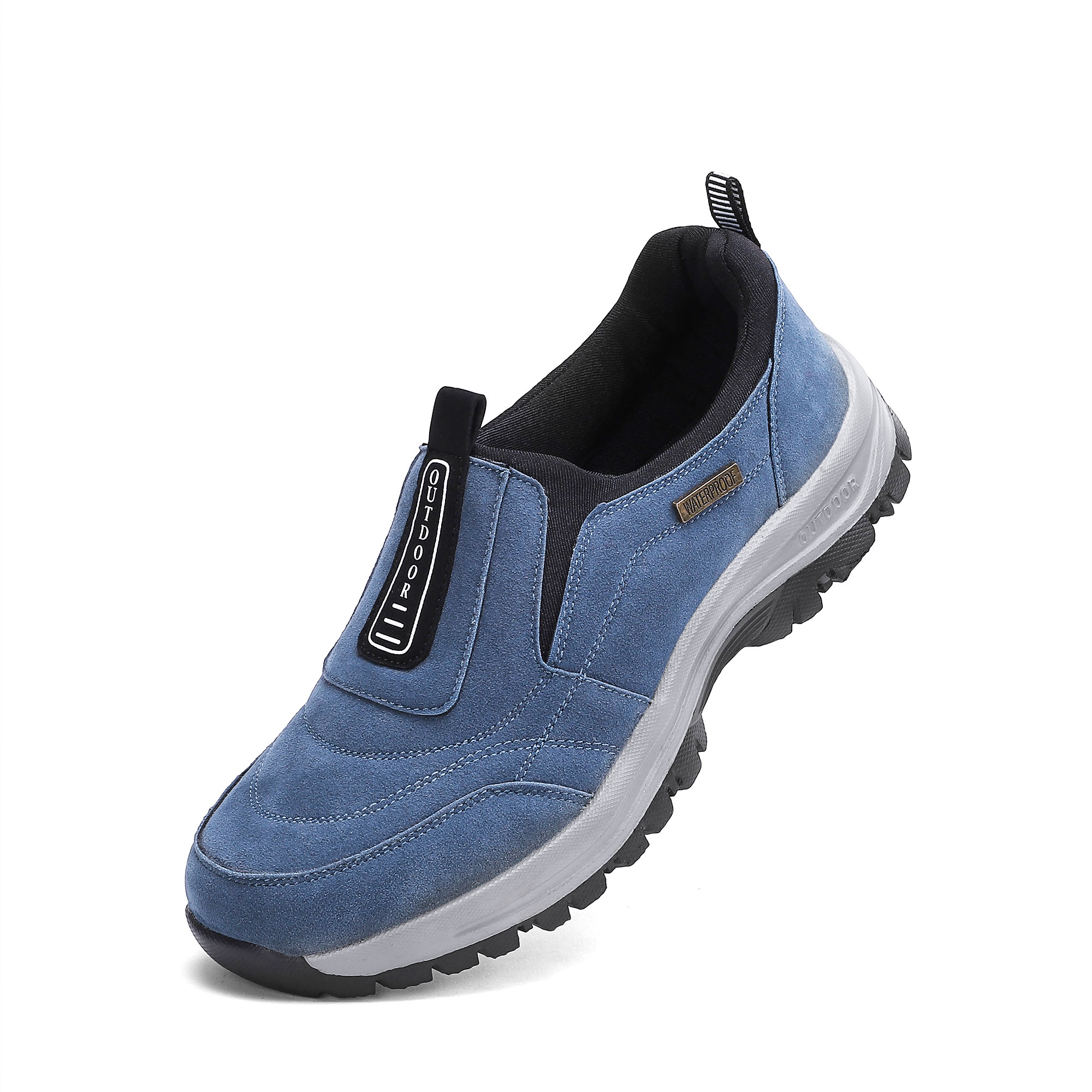 2025 Men's Lightweight Extra Wide Width Orthopedic Hands-Free Foot Pain Relief Slip-on Shoes