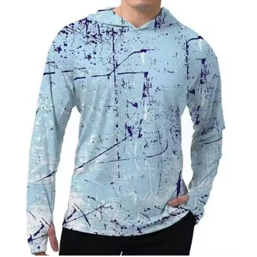 🎁🔥Men's Swim & Outdoor UPF 50+ Sun Shirt  ,Lightweight SPF 50 UV Protection Hoodie