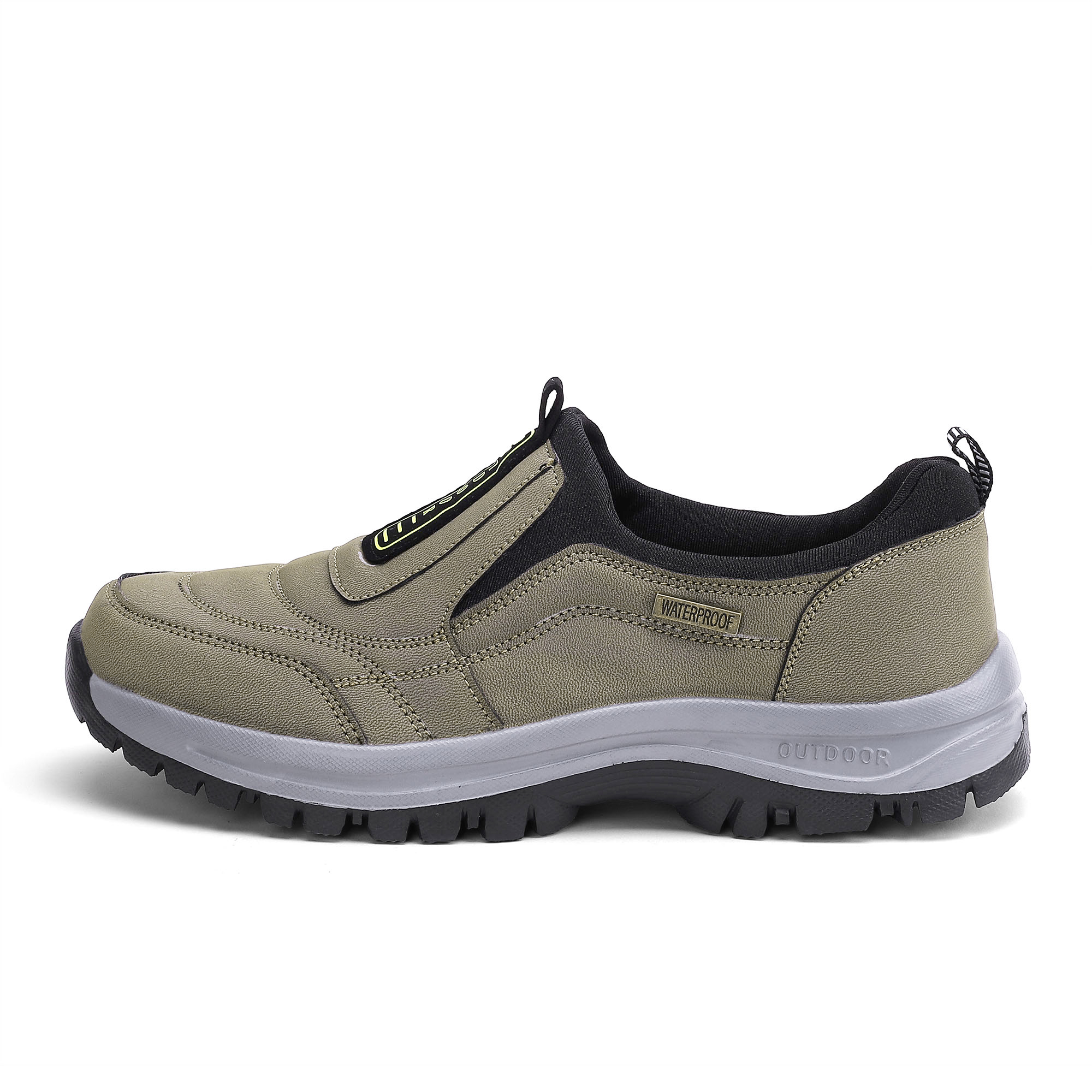 2025 Men's Lightweight Extra Wide Width Orthopedic Hands-Free Foot Pain Relief Slip-on Shoes