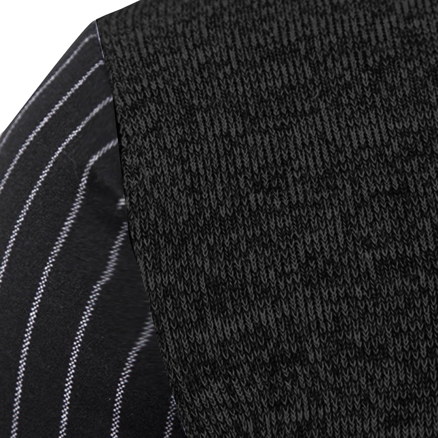 Men's Winter Warm Knit Shirt Collar Pullover 2 in 1