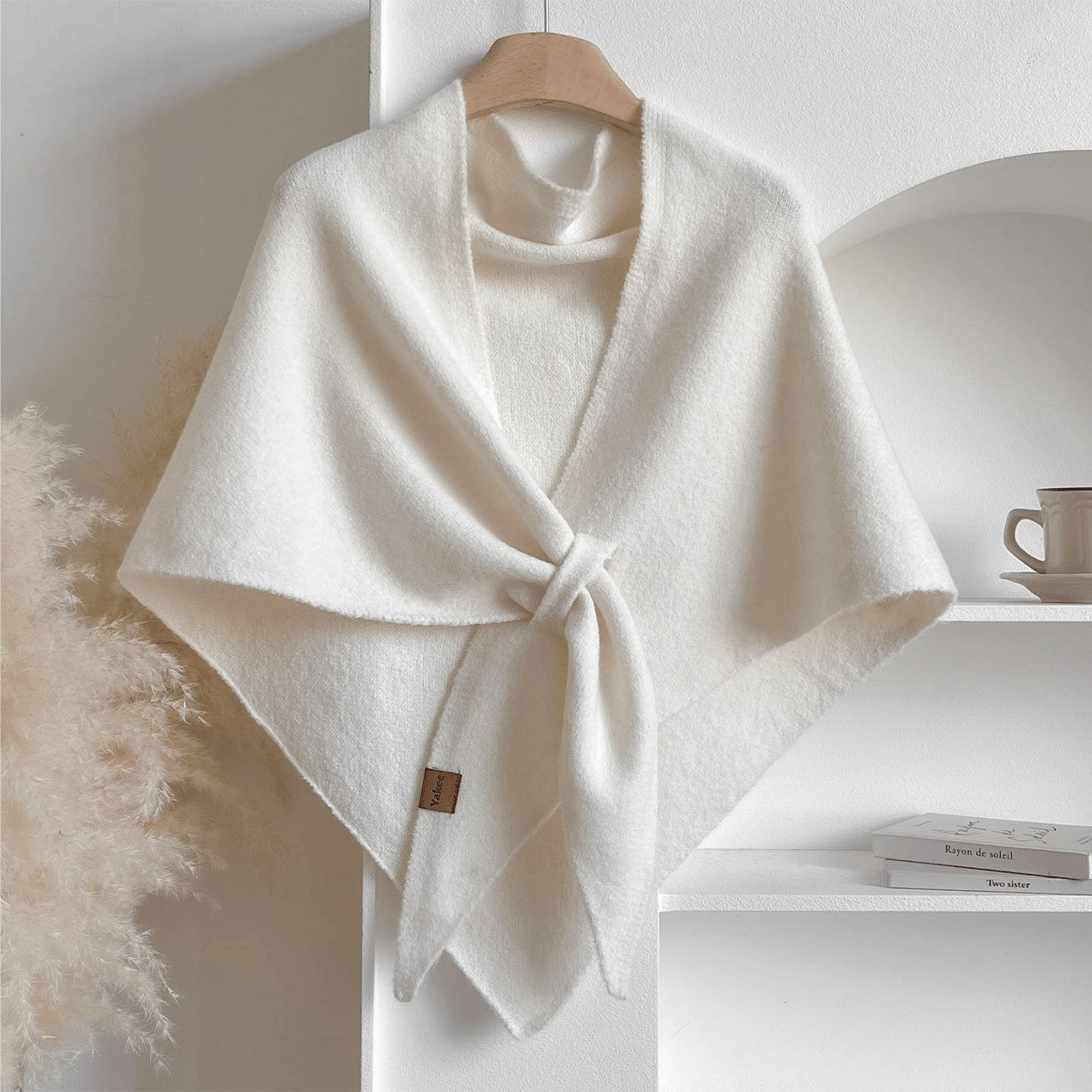 🍂Women's Solid Color Scarf🍁 Casual Soft Comfortable Shawl for Daily
