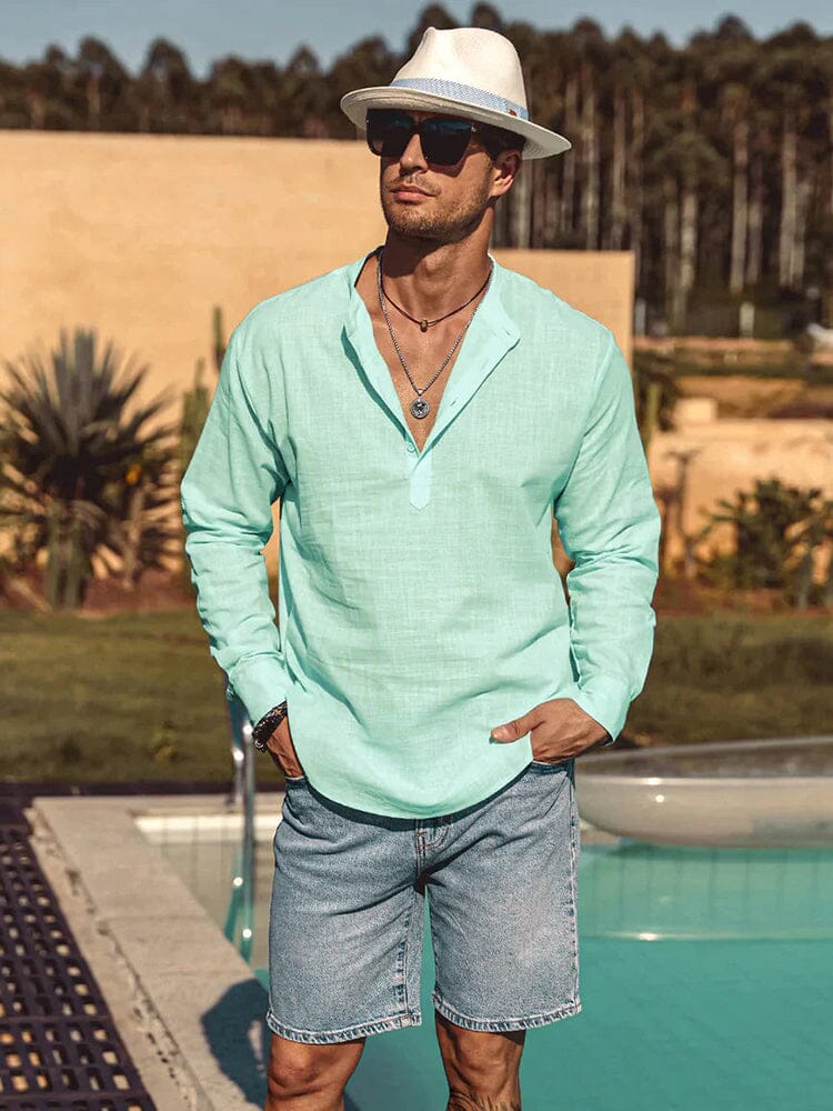 Cotton Linen Style Shirt