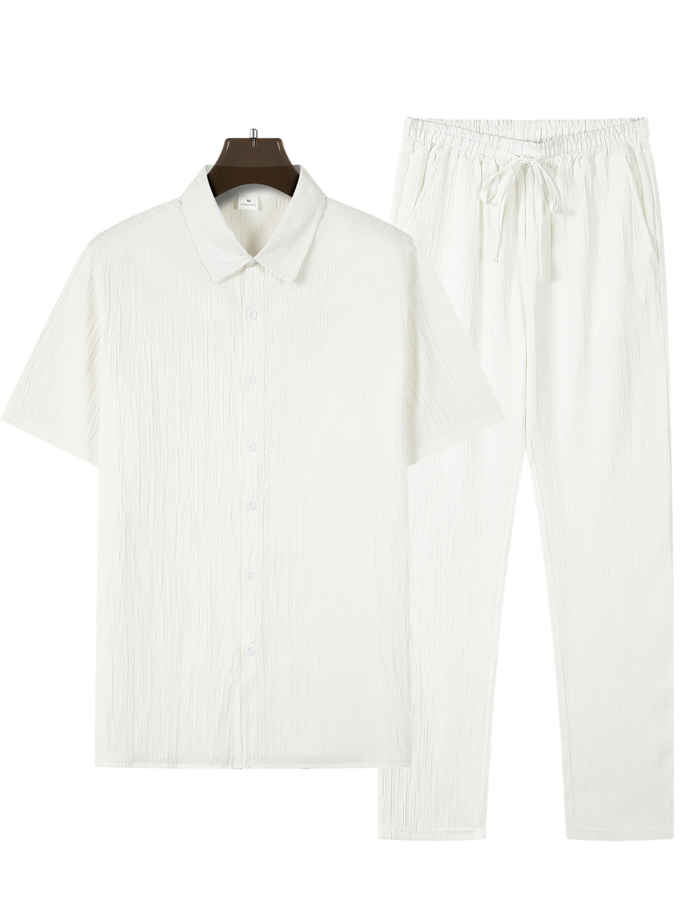 Casual Loose Fit Shirt Sets