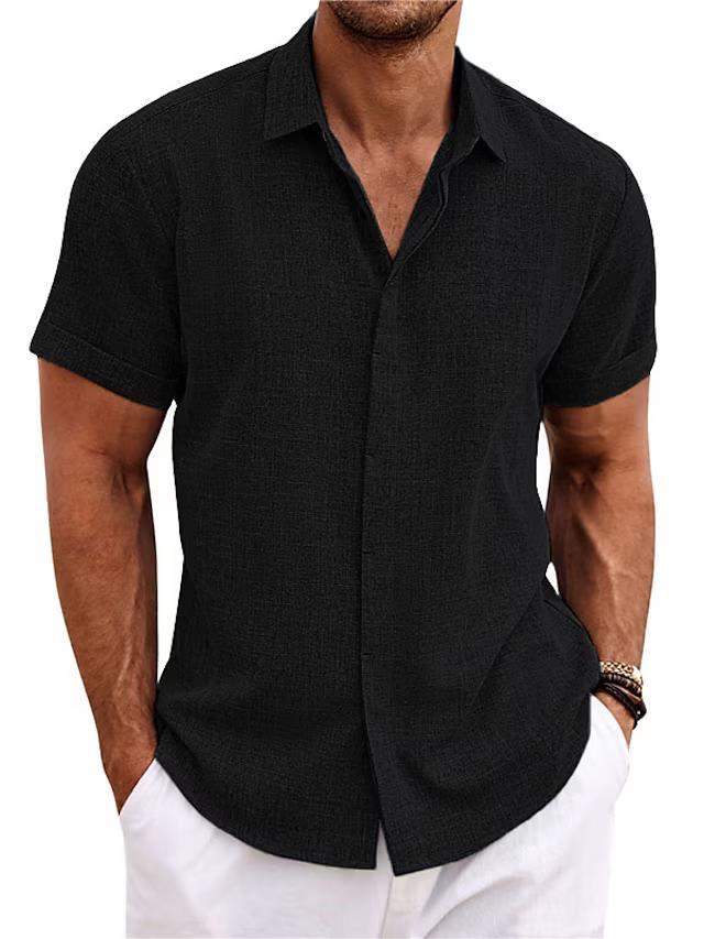 2025 New Men's Linen Classic Shirt