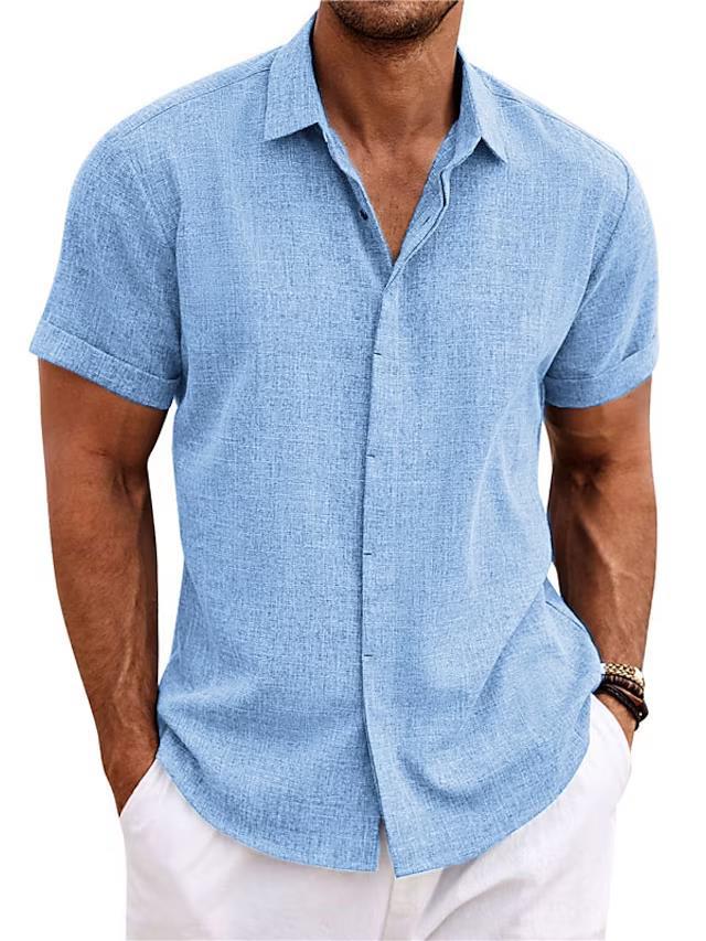 2025 New Men's Linen Classic Shirt