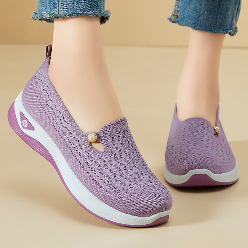 🔥Last Day Promotion 70% OFF🔥- Women's comfortable breathable knitted sneakers