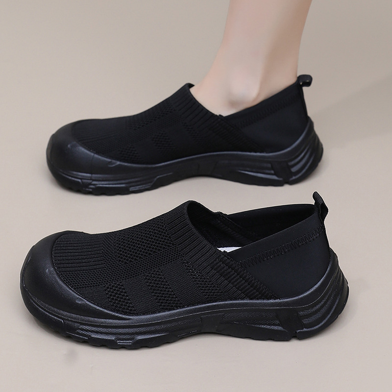 🔥Last Day Promotion 70% OFF🔥- Women's Hands-Free comfortable breathable knitted sneakers