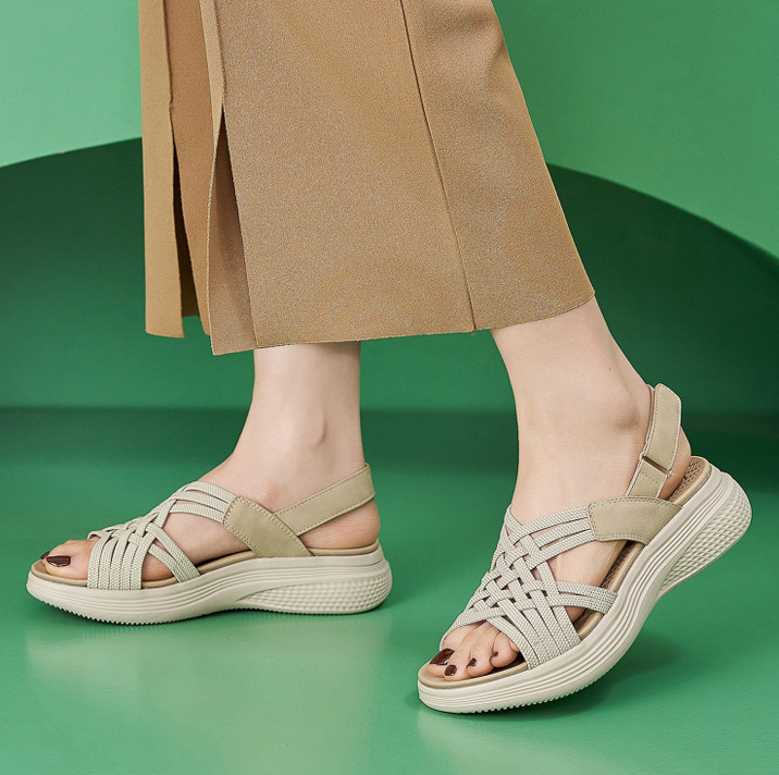 🔥LAST DAY 70% OFF🔥2025 New Women's Wedge Orthopedic Sandals | Fit For Your Feet