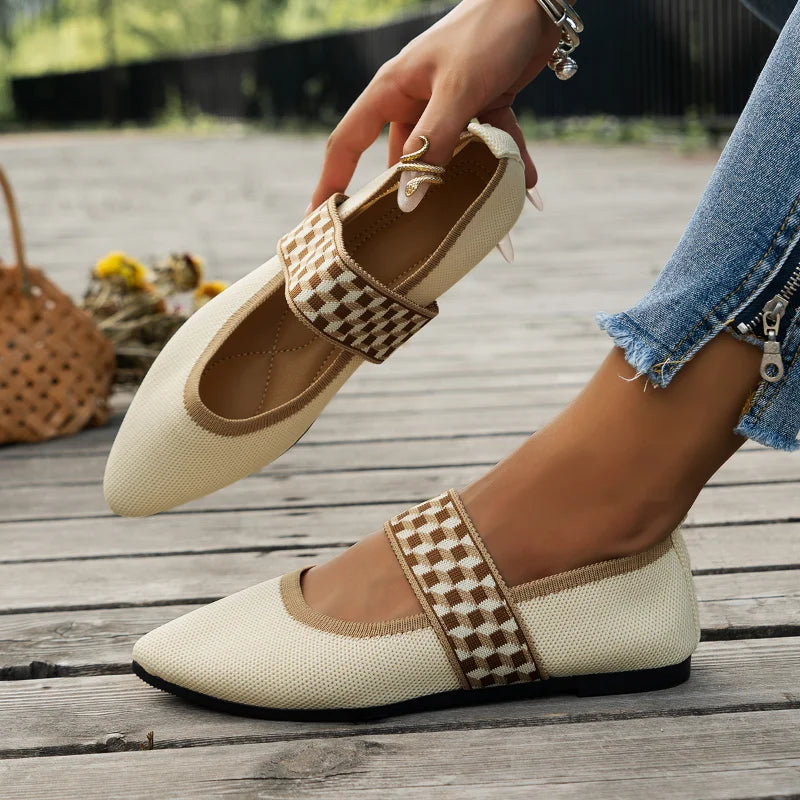 Women's Orthopedic Knit Flat Shoes