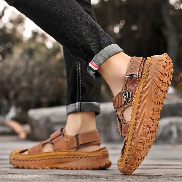 🔥Summer Best-Seller🔥 Wide-Fit Orthopedic Arch Support Sandals | Medical-Grade Foot Protection Design, Walk 8 Hours Without Foot Fatigue