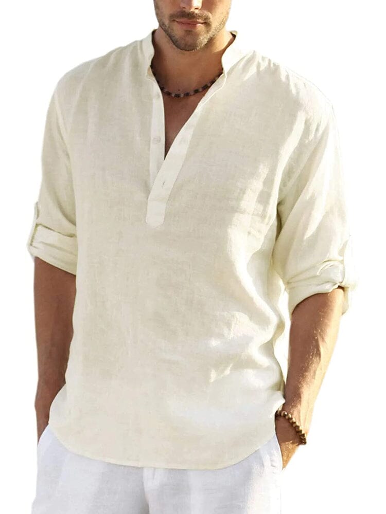 Cotton Linen Style Shirt