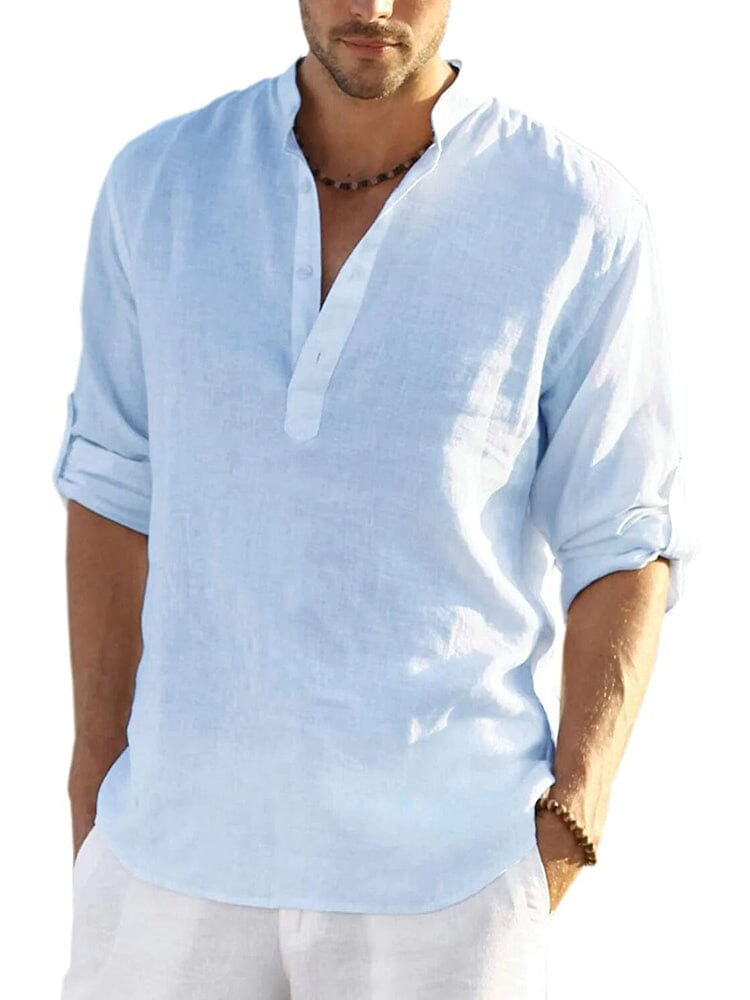 Cotton Linen Style Shirt
