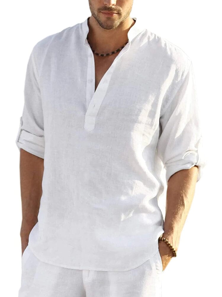 Cotton Linen Style Shirt