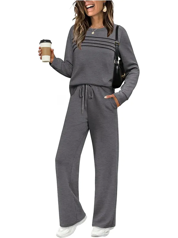 CLEARANCE SALE🔥Women's 2 Piece Sets Sweatshirt Casual Travel Outfits