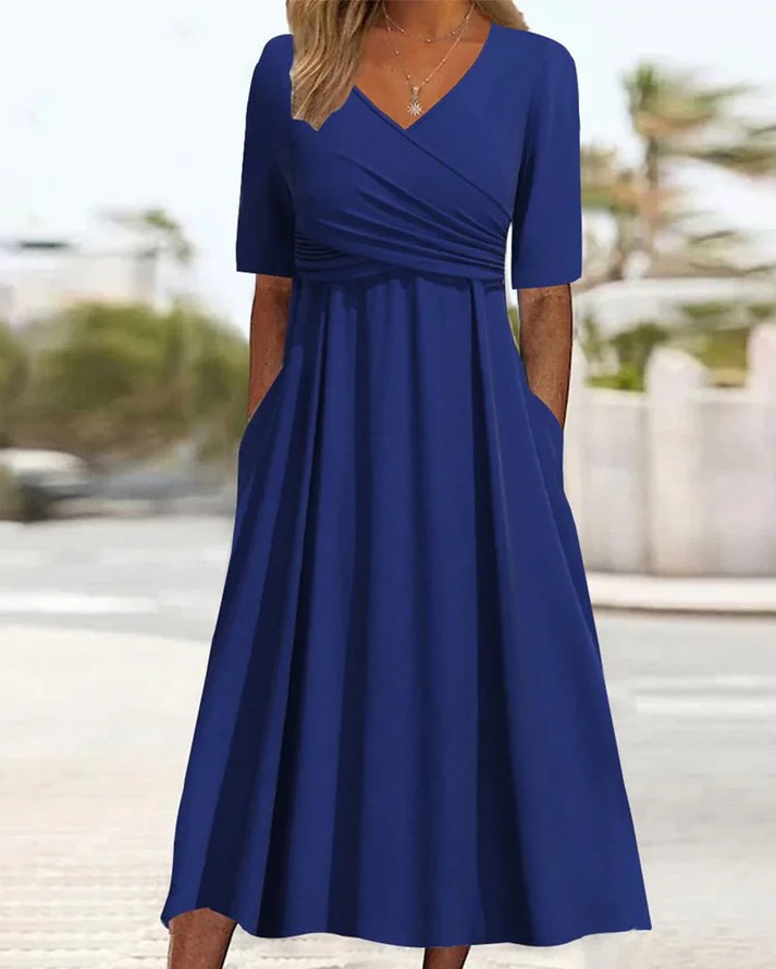 V-neck summer dress