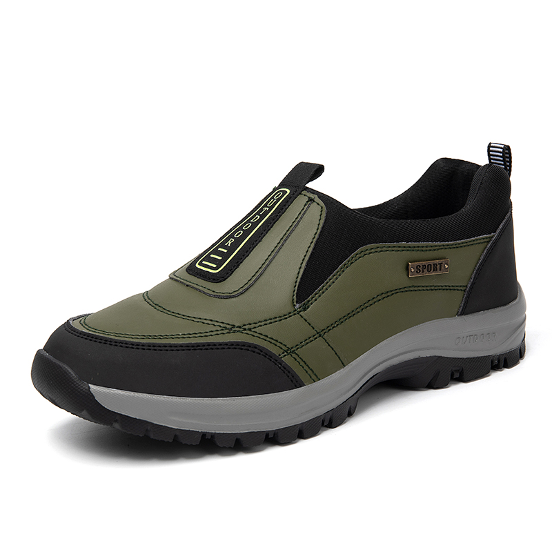 2025 Men's Lightweight Extra Wide Width Orthopedic Hands-Free Foot Pain Relief Slip-on Shoes