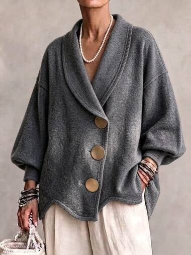 Heather Grey cardigan