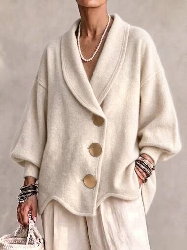 Oat Cream cardigan