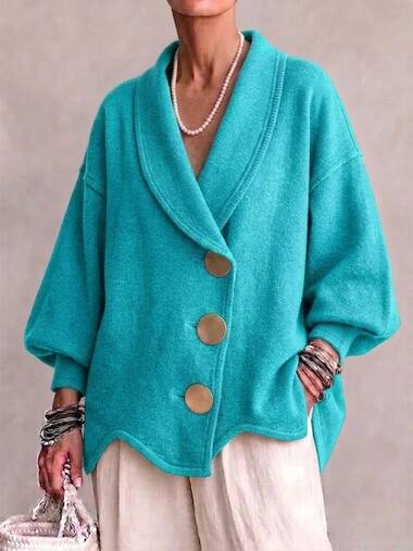 Peacock Teal cardigan