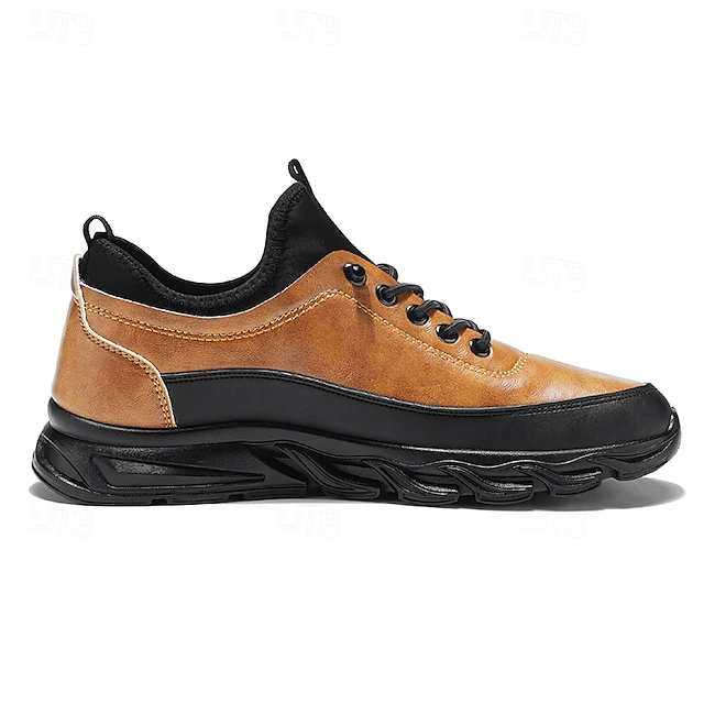 🔥On This Week Sale 70% OFF🔥Men's Casual Sneakers with Lace-Up Design – Comfortable Non-Slip Walking Shoes for Daily Outdoor Activities