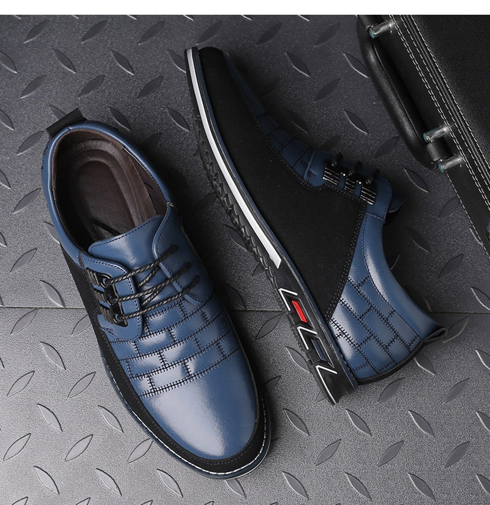 Oxford Derby Orthopedic Leather Shoes