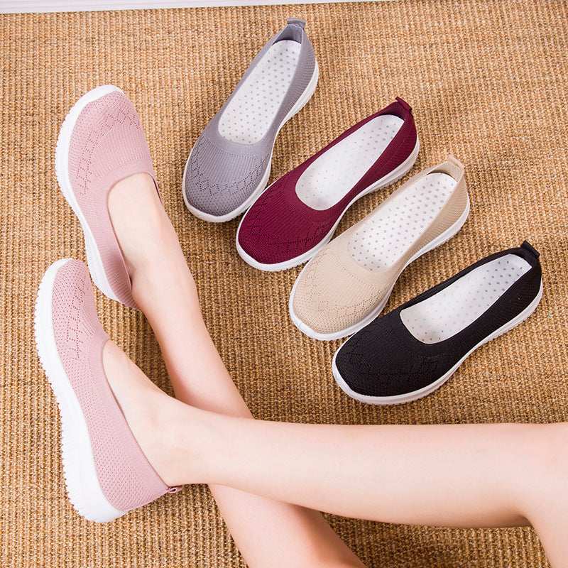 Vegan Washable Knit Skimmers - Glimmer