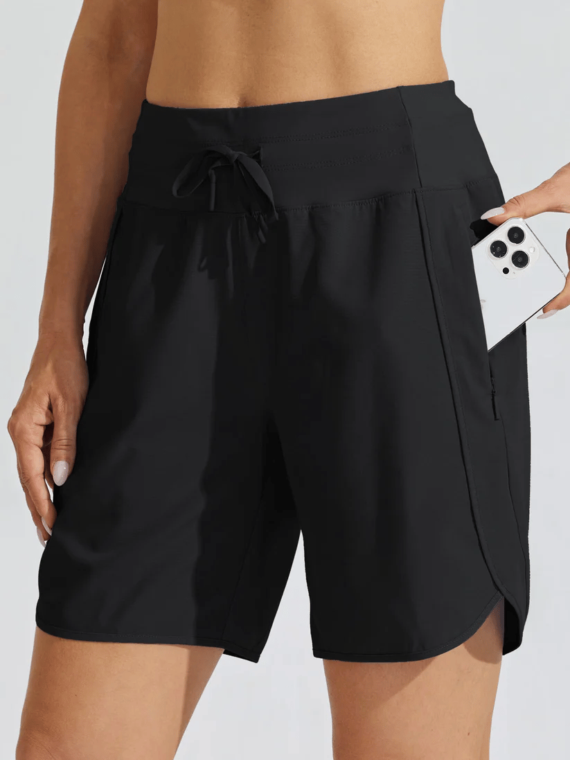🔥New Arrival 50% OFF🔥Women's Active 7 Inseam Athletic Long Running High Wasistband Shorts