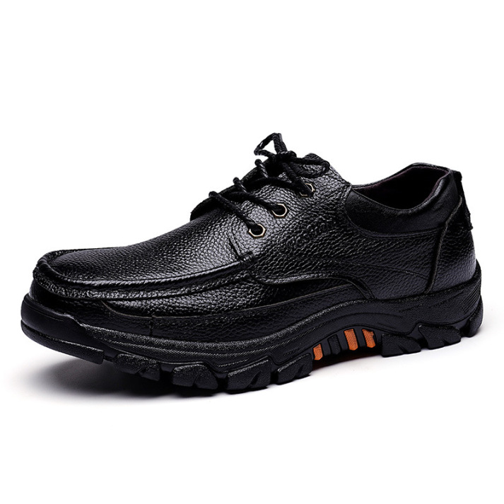 🔥On This Week Sale 70% OFF🔥 Men's Cow Leather Waterproof Comfy Non Slip Soft Slip On Casual Shoes