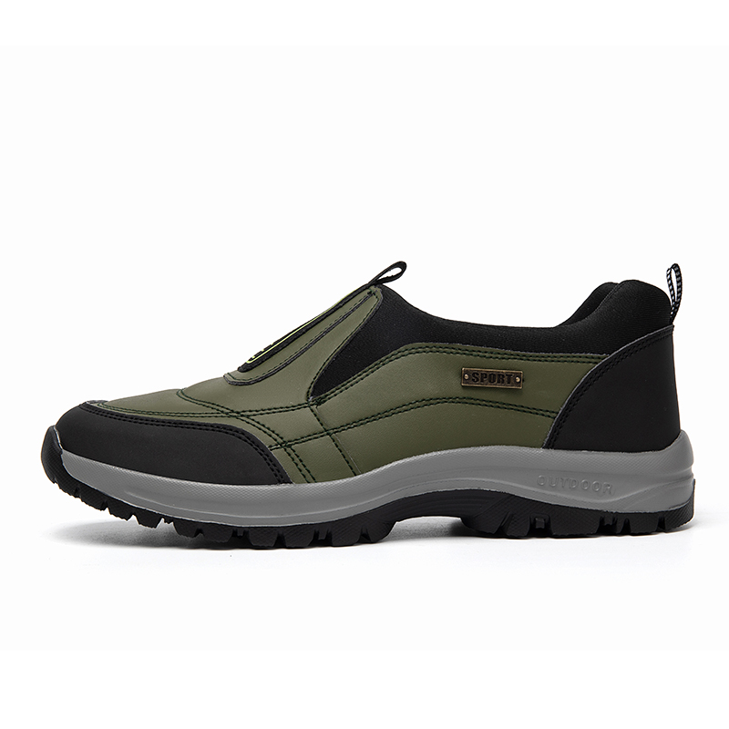 2025 Men's Lightweight Extra Wide Width Orthopedic Hands-Free Foot Pain Relief Slip-on Shoes