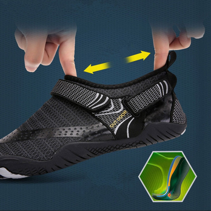 Breathing Double Buckles Unisex Water Shoes