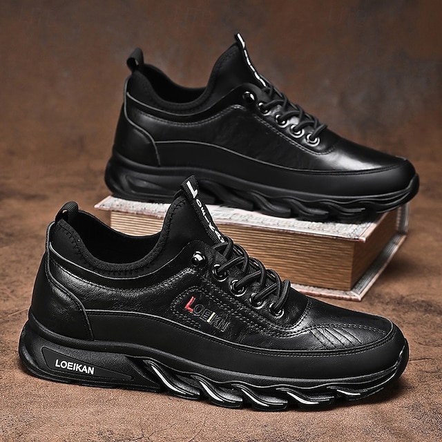 🔥On This Week Sale 70% OFF🔥Men's Casual Sneakers with Lace-Up Design – Comfortable Non-Slip Walking Shoes for Daily Outdoor Activities
