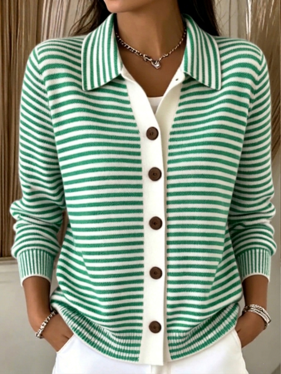 CLEARANCE SALE🔥Women's Striped knit top