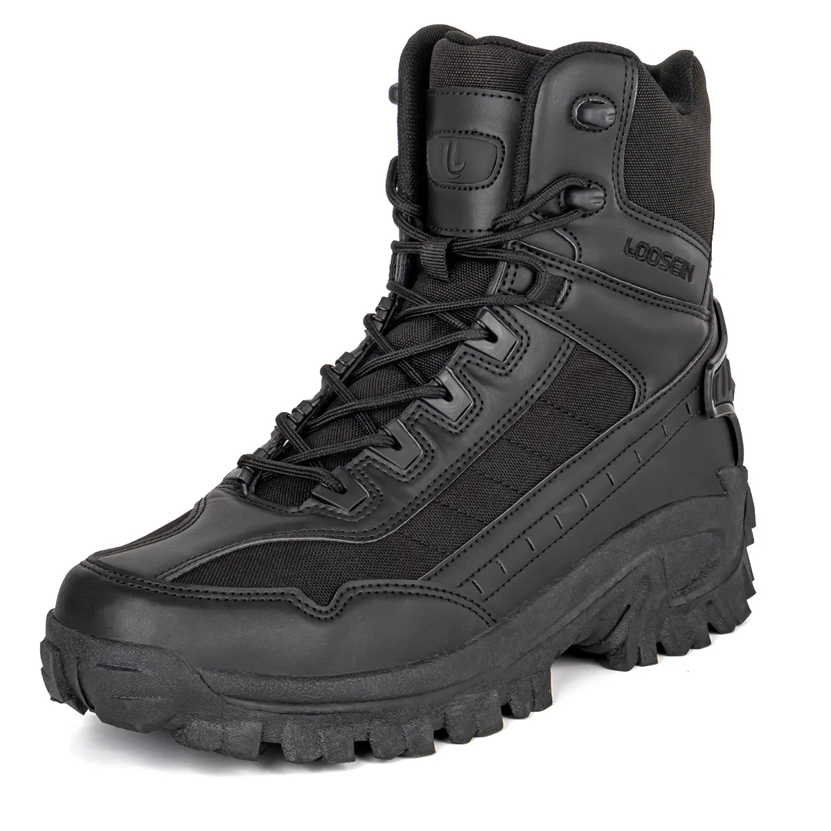 BIG SALE LIMITED STOCK! Men's Flexible Orthopedic Support Lightweight Anti-Puncture Work Boots Waterproof Anti-Sprain Motorcycle Boots