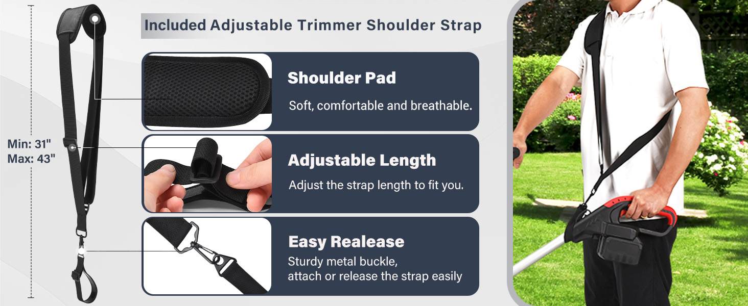 Trimmer Shoulder Strap