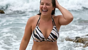 Geometric Bra-Style Bikini