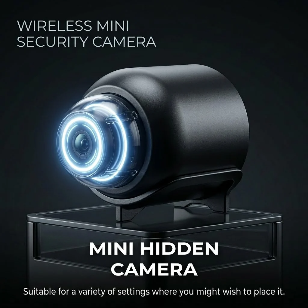 🎥 Covert Surveillance Gadget — Hotels, Bathrooms, Cars, Homes, Subways — Miniature Wireless Mini Camera