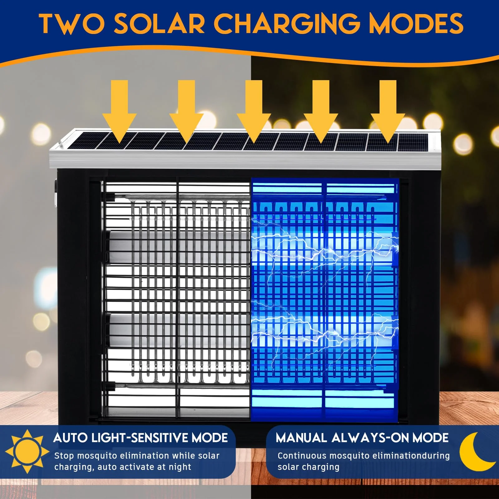 Solar Bug Zapper Outdoor