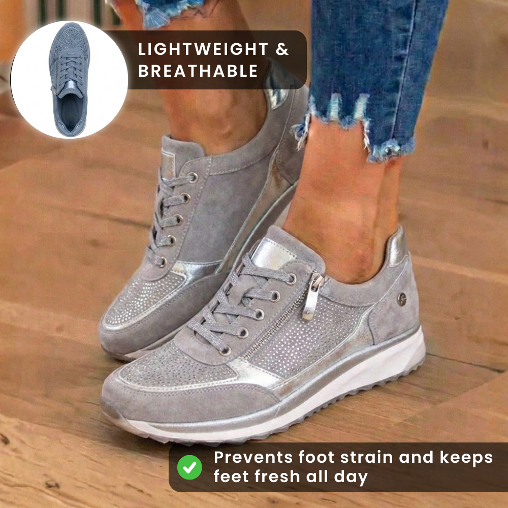 Sneaker rhinestone detail