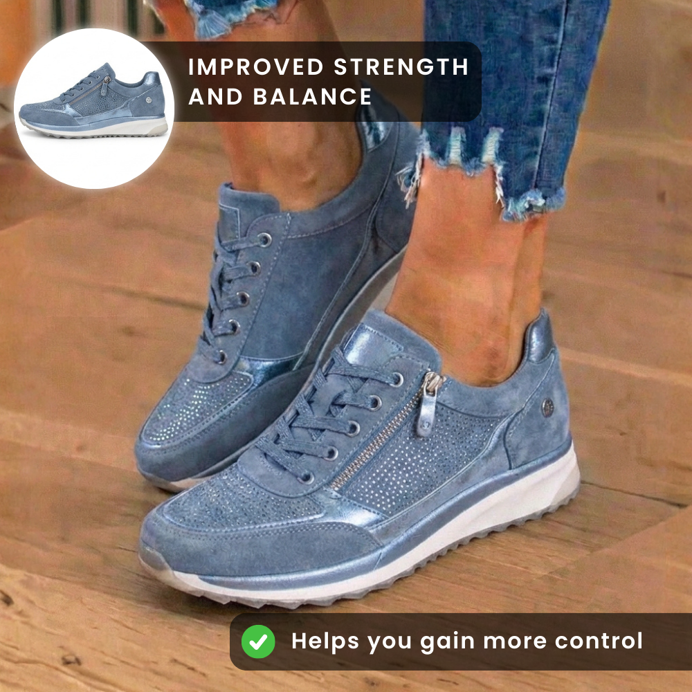 Sneaker wedge sole detail