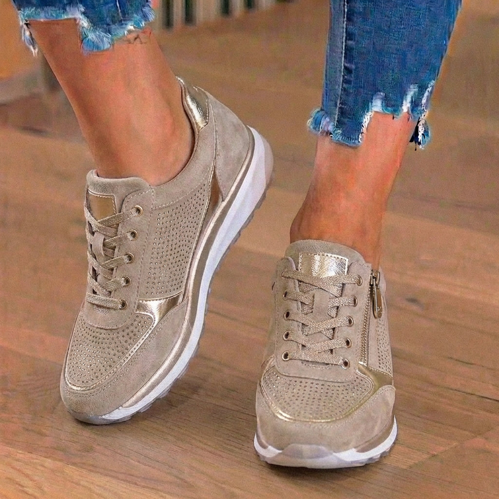 Sneaker top view